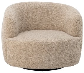 Bézs buklé fotel Bocca – Bloomingville