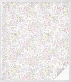 Öntapadós Ablakfólia Adatvédelem Virágmintás 100x116 cm