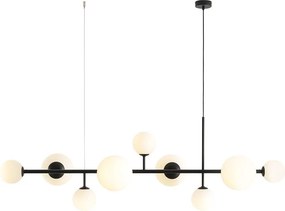 Aldex modern függeszték dione 9 black fehér fekete ald1092n1