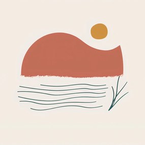 Poszter 90x90cm A lenyugvó nap szerenádja