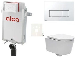 Fali WC szett Alca befalazáshoz + SAT Brevis WC SIKOAW8