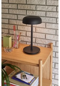 Fekete LED dimmelhető asztali lámpa (magasság 37 cm) Velo – Hübsch