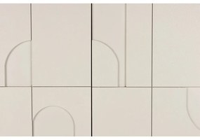 Világosszürke szekrény 70x140x40 cm Funk – White Label