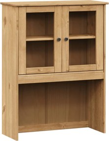 vidaXL VIGO tömör fenyőfa komód felső 78x30x100 cm