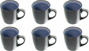 Kerámia Bögre 6 Db-os Kávés Bögre Szett Csokoládé 300ML