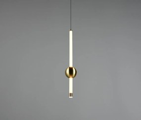 Sárgaréz színű LED dimmelhető függőlámpa Melita – Trio