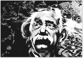 Poszterek 100x70 Albert Einstein Graffiti