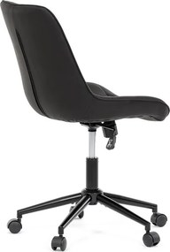 Forgószék állítható magassággal, fekete kárpittal. KA-V3120 BK3