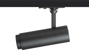 RENDL FOCUS 12 DIMM egyáramkörös sínre fekete 230V LED 12W 10 60° 3000K 4000K 5000K