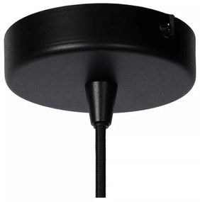 Lucide 30488/01/30 - Csillár zsinóron NOLAN 1xE27/60W/230V fekete
