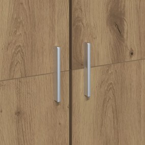Fennmaradó tölgy 60x35x180 cm Mérnöki fa