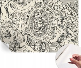 Dekoratív Öntapadós Tapéta Divatos Minták Gazdag díszek 104x70 cm