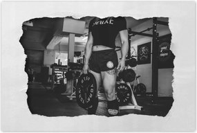 Poszterek 60x40 Edzőterem Edzés Teljesítmény