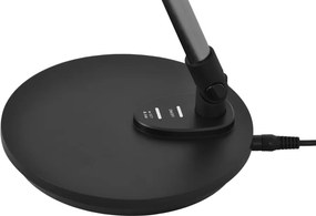KAJA K-BL1528 CZARNY LOLEK Fekete Színű Asztali Lámpa 7W LED 550Lm 3000-6500K IP20