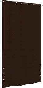 vidaXL barna oxford-szövet erkélyparaván 140 x 240 cm