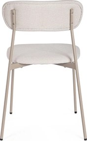 Szürkésbarna kárpitozott étkezőszék Inka – Yes Everyday