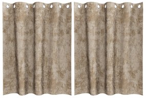 Velúr Függönyök Sampon Poliészter 140 x 140 cm Dekoratív betétek