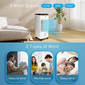 Aigostar légkondicionáló 60W/230V fehér/fekete + távirányító