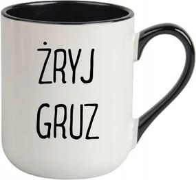 Bögre Fehér, Fekete Cofee Vicces Ajándék Fald Fel A Törmeléket