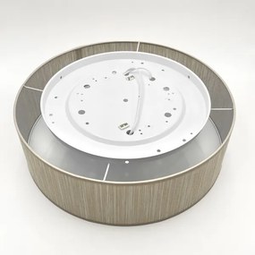 Mennyezeti lámpa SIRJA 2xE27/15W/230V, átm. 45 cm, bézs