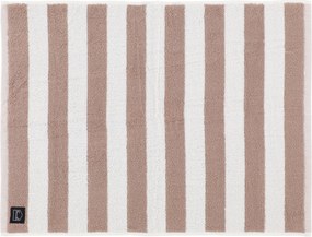 Csíkos Pamut Kéztörlő 50 X 70 CM Homokszínű