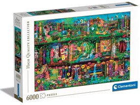 Könyvespolc Garden 6000 db-os puzzle Clementoni
