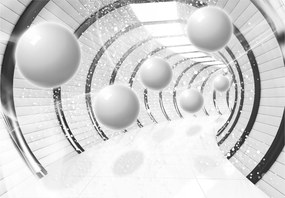 Fotótapéta Alagút gömbök vinil geometria modern design 368x280 +ragasztó