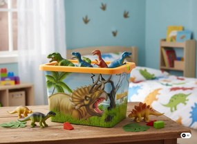 Dinoszaurusz Range műanyag tároló doboz 7 L