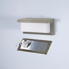 BRILAGI - LED RGBW kültéri fali lámpa BRICKY 1xE27/12W/230V szürke IP54