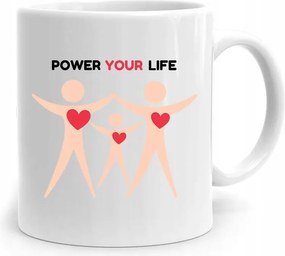 Ajándék Bögre Orvos Doktornak Power Your Life fényképes nyomtatással
