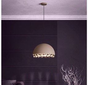 Eglo 39948 - Csillár zsinóron GAETANO 1xE27/40W/230V barna