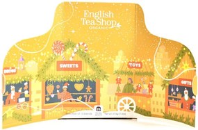 ENGLISH TEA SHOP bio tea válogatás, adventi kalendárium, arany 25 filter / 13 íz