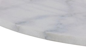 Tarifa márvány étkezőasztal 110 cm fehér