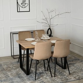 Modern Bársony Kárpitozású Étkezőszék IBIS