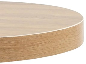 Világosbarna MDF bisztróasztal 40 cm
