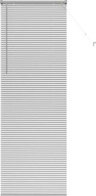 vidaXL Zsalugáter Redőnyök Ezüst 220 x 70 cm Alumínium
