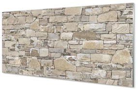 Üvegképek Stone wall fal 100x50 cm 2 fogas