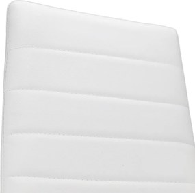 Tino NOVA Étkezőszék fehér-szürke színben