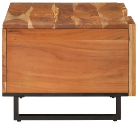 Tömör akácfa dohányzóasztal 100 x 55 x 40 cm