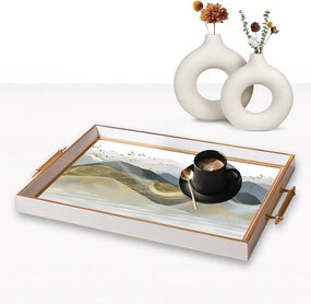 Üveg tálca, 38×24 cm – TPB9806