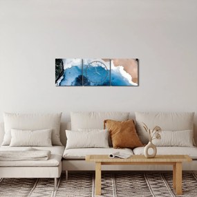 Nusa Penida strand, Indonézia képe (órával) (90x30 cm)