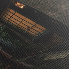 Kép - Londoni utca (órával) (90x30 cm)