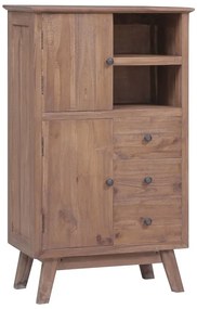 Tömör tíkfa tálalószekrény 60 x 30 x 100 cm