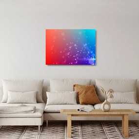 Modern absztrakt kép (üvegen) (70x50 cm)