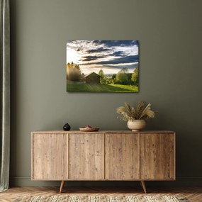 Erdei kunyhó képe (70x50 cm)