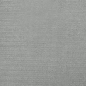 világosszürke gyerek bársonykanapé 70 x 45 x 33 cm