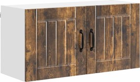 vidaXL Konyhaszekrény Füstölt tölgy 80 x 31 x 40 cm Faanyag