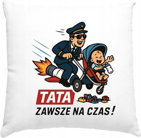 Apák napi ajándék párna Apák napjára Fehér