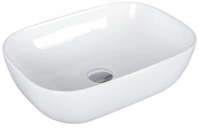 Eros SMILE 3 - PULTRA ültethető - Top Counter - porcelán mosdó - 46,5 x 32,5 x 13 cm