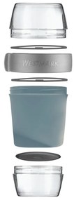 Westmark háromrészes ételtároló, 1150 ml, kék